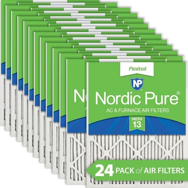FILTER 15X20X1 MERV 13 MPR 22002400 24 PIECES ACTUAL SIZE 145 X 195 X 075 MADE IN T, Ilc, Mfr#: WY-0HQW-1